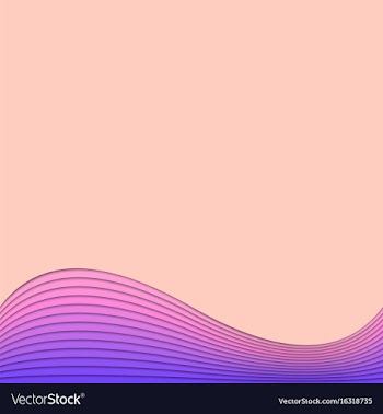Abstract background from curved layers vector image