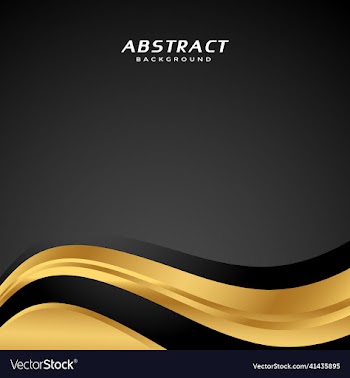 abstract background premium gold design with wavy
