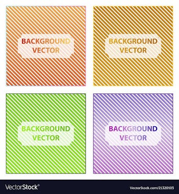 Abstract background set art template design for vector image