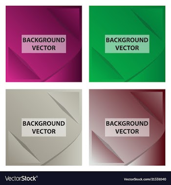 Abstract background set art template design for vector image