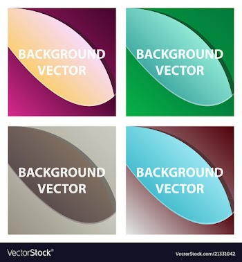 Abstract background set art template design for vector image