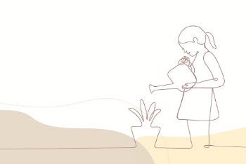 Abstract background, simple line drawing | Free PSD - rawpixel