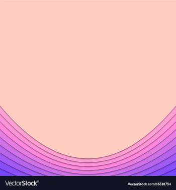 Abstract background template from curved layers vector image