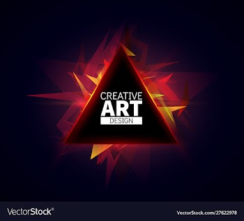 Abstract background template place for text vector image