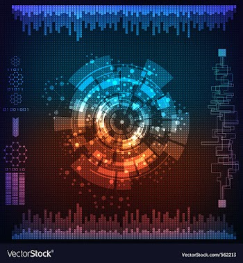Abstract background vector image