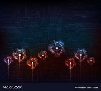 Abstract background vector image