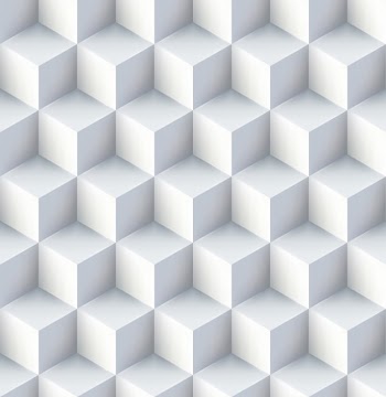 Abstract background with a 3d pattern Free Vector