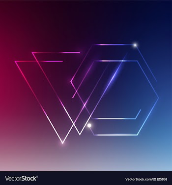 Abstract background with color light vector image