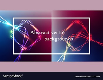 Abstract background with color light vector image