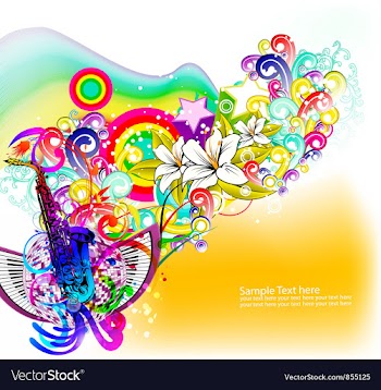 Abstract background with discoball vector image