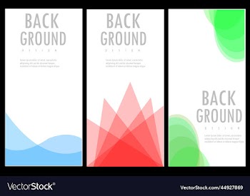 abstract background with flat design