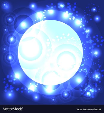 Abstract background with glowing flares vector image
