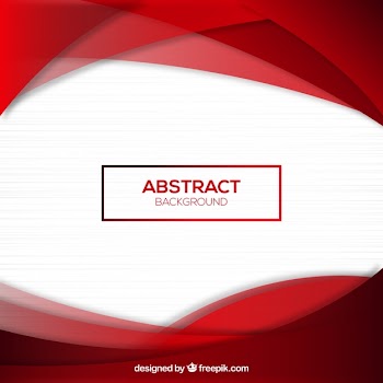 Abstract background with red lines Free Vector