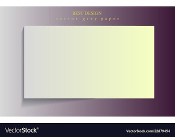 Abstract background with white paper layers rgb vector image
