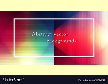 Abstract backgrounds set trendy multicolored vector image