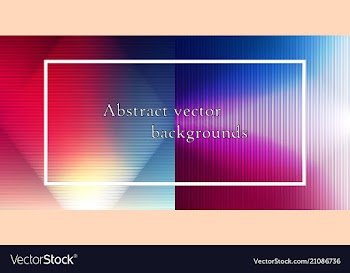 Abstract backgrounds set trendy multicolored vector image