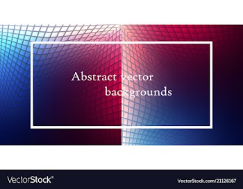 Abstract backgrounds set trendy multicolored vector image