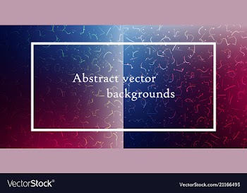 Abstract backgrounds set trendy multicolored vector image