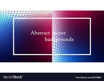 Abstract backgrounds set trendy multicolored vector image