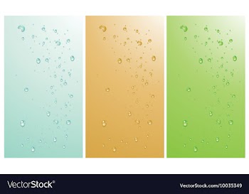 Abstract backgrounds with bubbles vector image
