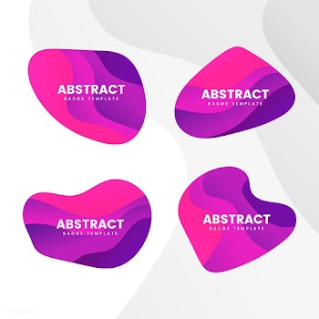 Abstract badge design vector set | Free stock vector - 463222