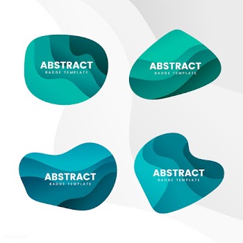 Abstract badge design vector set | Free stock vector - 463223