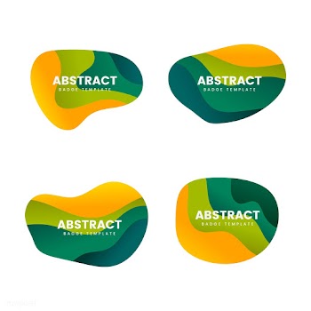 Abstract badge design vector set | Free stock vector - 463224
