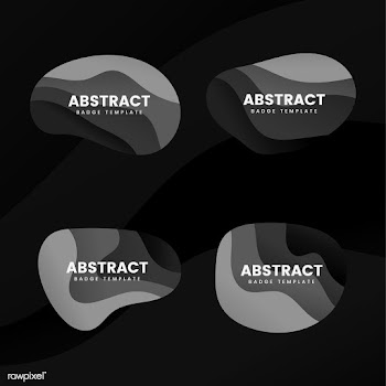 Abstract badge design vector set | Free stock vector - 463245