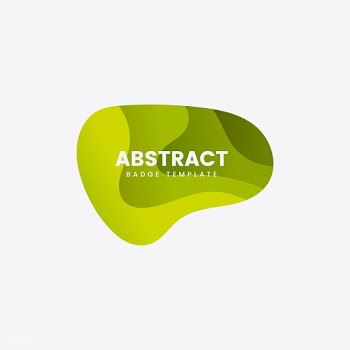 Abstract badge template in green | Free stock vector - 463188