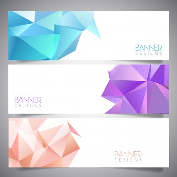 Abstract banner designs