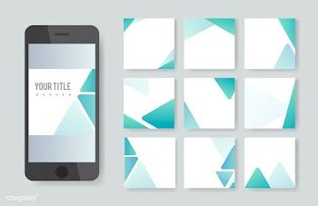 Abstract banner illustration set | Free stock vector - 579531