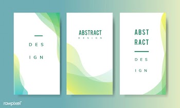 Abstract banner illustration set | Free stock vector - 579533