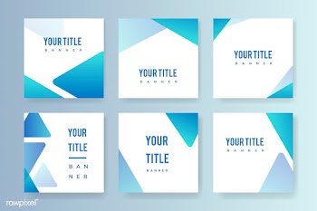 Abstract banner illustration set | Free stock vector - 579534