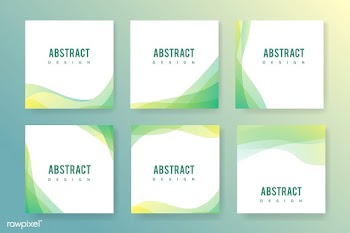 Abstract banner illustration set | Free stock vector - 579535