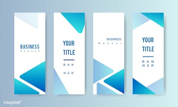 Abstract banner illustration set | Free stock vector - 579540