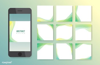 Abstract banner illustration set | Free stock vector - 579548