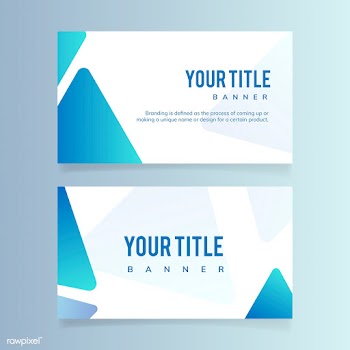 Abstract banner illustration set | Free stock vector - 579550