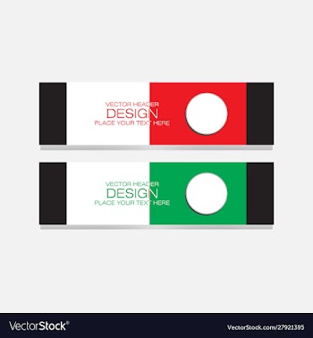 Abstract banner web vector image