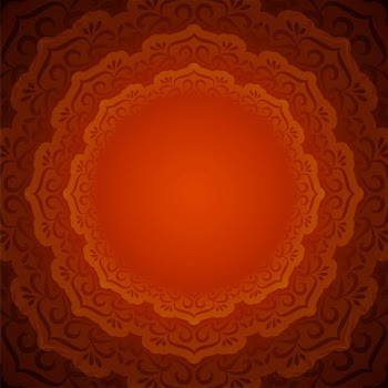 Abstract beautiful decorative mandala background Free Vector