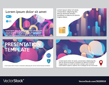 abstract binder layout white a4 brochure cover