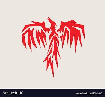  					Abstract bird flying vector image														