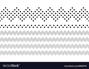 Abstract black and white circle pattern page vector image