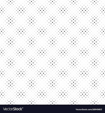 Abstract black and white geometrical circle vector image