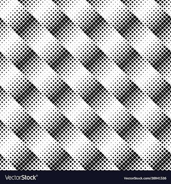 Abstract black and white rounded diagonal square vector image
