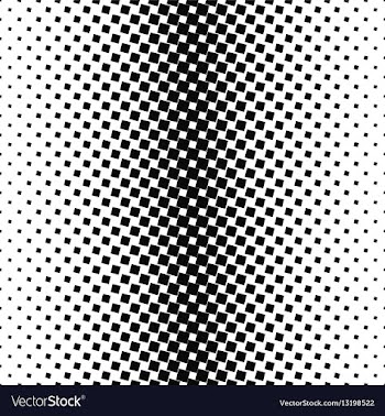 Abstract black and white square pattern background vector image