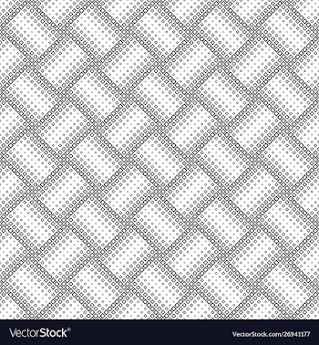 Abstract black and white square pattern vector image