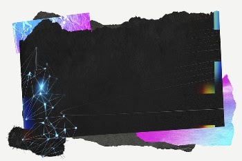 Abstract black frame background, aesthetic | Free PSD - rawpixel