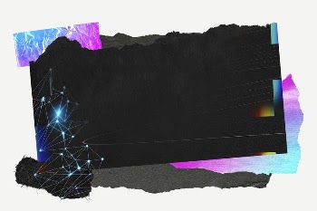 Abstract black frame background, aesthetic | Free PSD - rawpixel