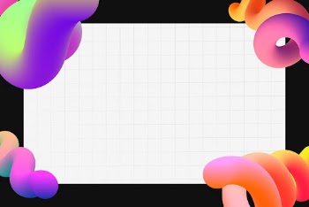 Abstract black frame background, colorful | Free Photo - rawpixel