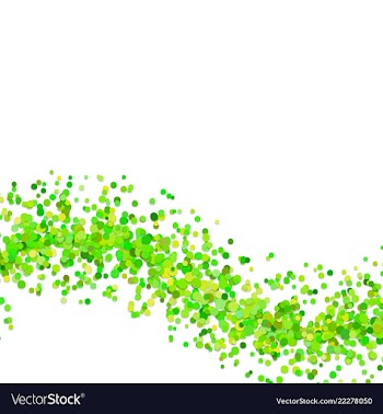 Abstract blank confetti wave background from vector image
